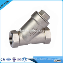 High pressure angle y type filter